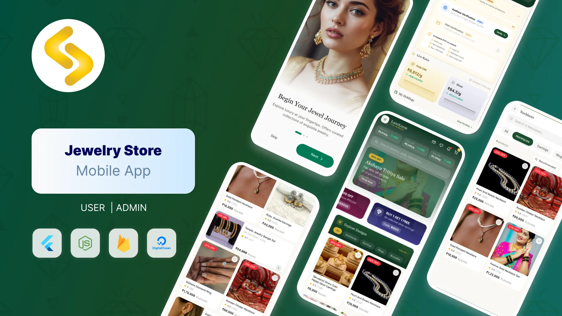 Jewellery Online Shopping App