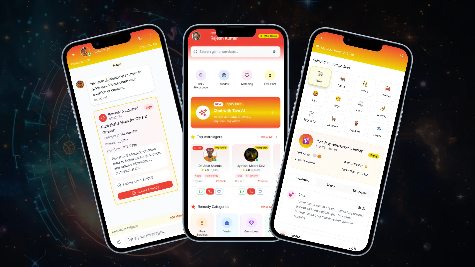 TaraTalk: Astrology App Development Solution & Live Demo